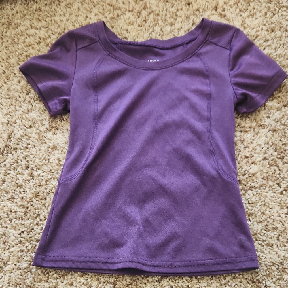Danskin Purple Short Sleeve Tee for Kids